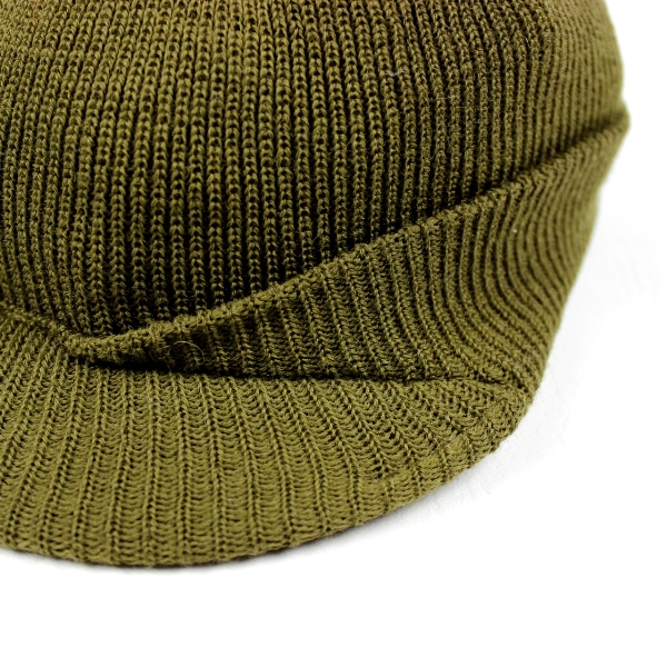 M1941 wool knit Jeep / beanie cap - Medium - Mint