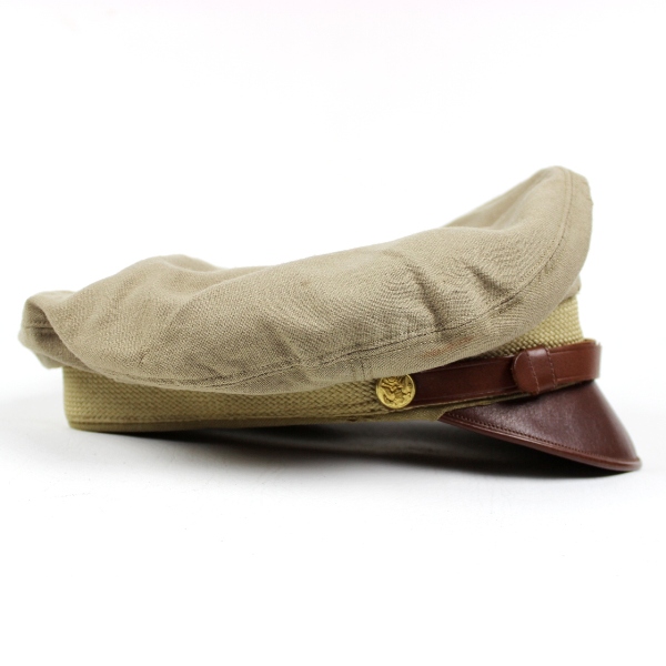 USAAF khaki Bancroft Flighter officers dress cap