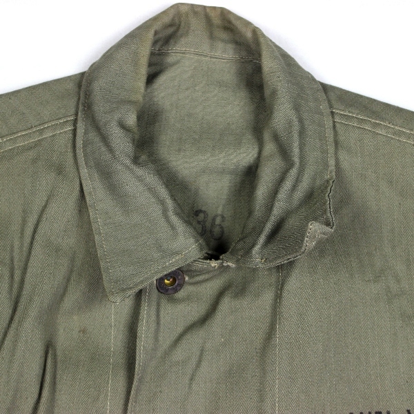 USMC P41 HBT jacket - Identified - Size 36