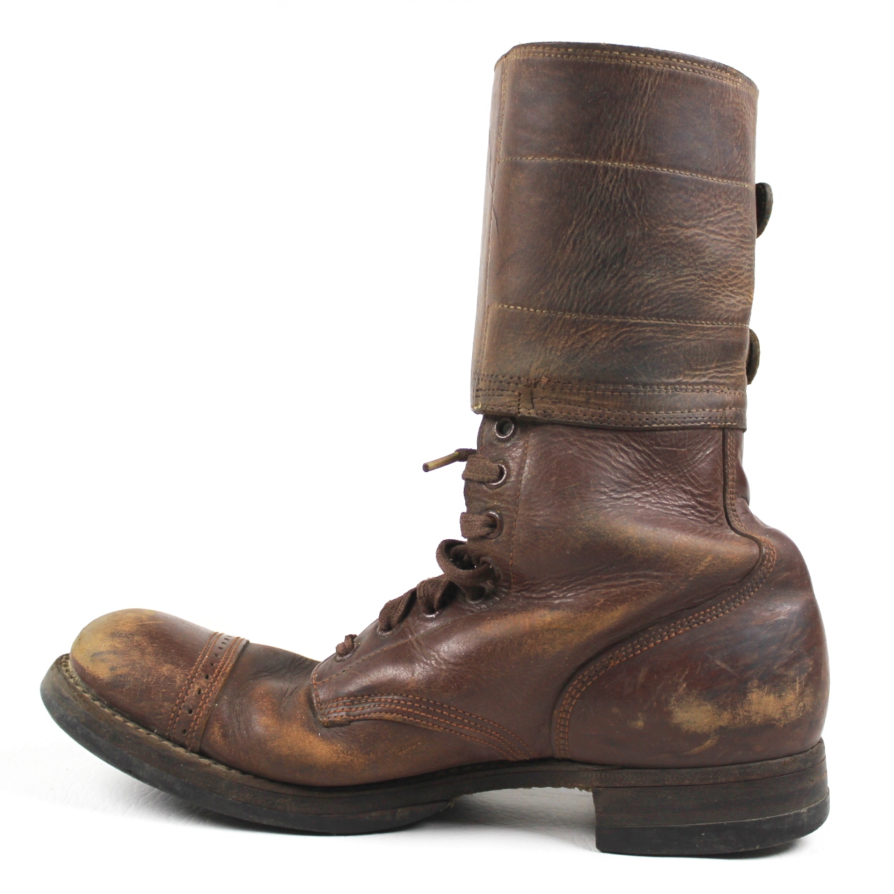 Early M43 double buckle boots w/ toe cap - 8 1/2 E