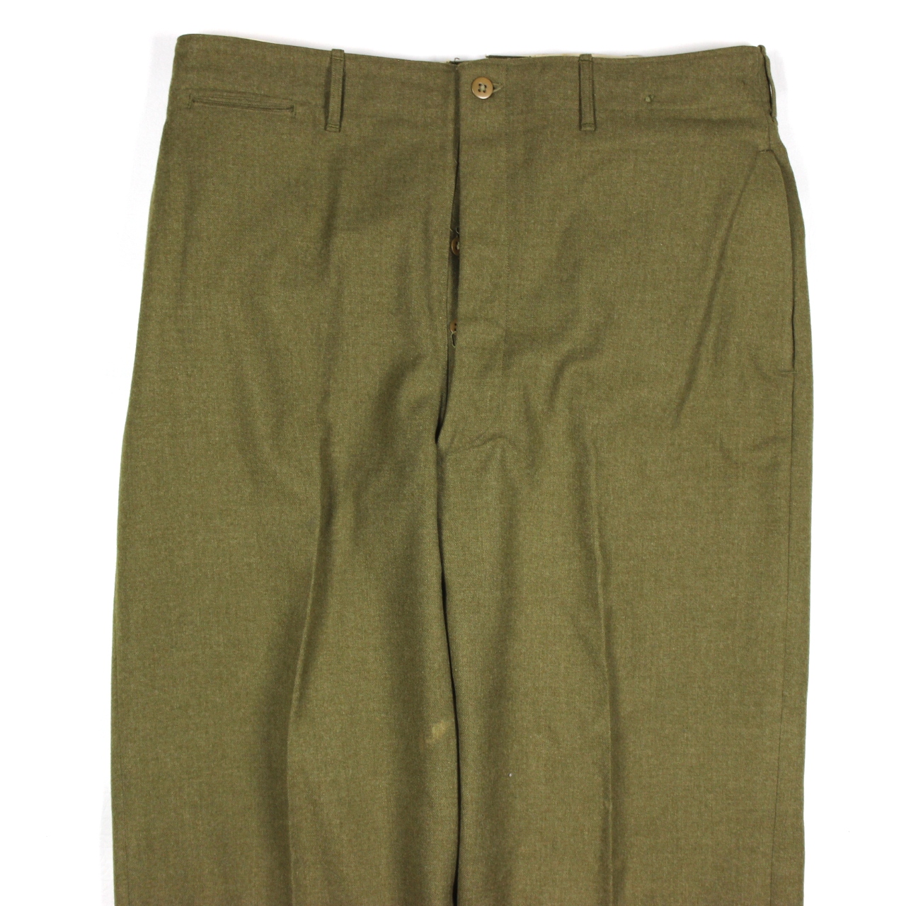 M1937 OD wool serge field trousers - W36 L34