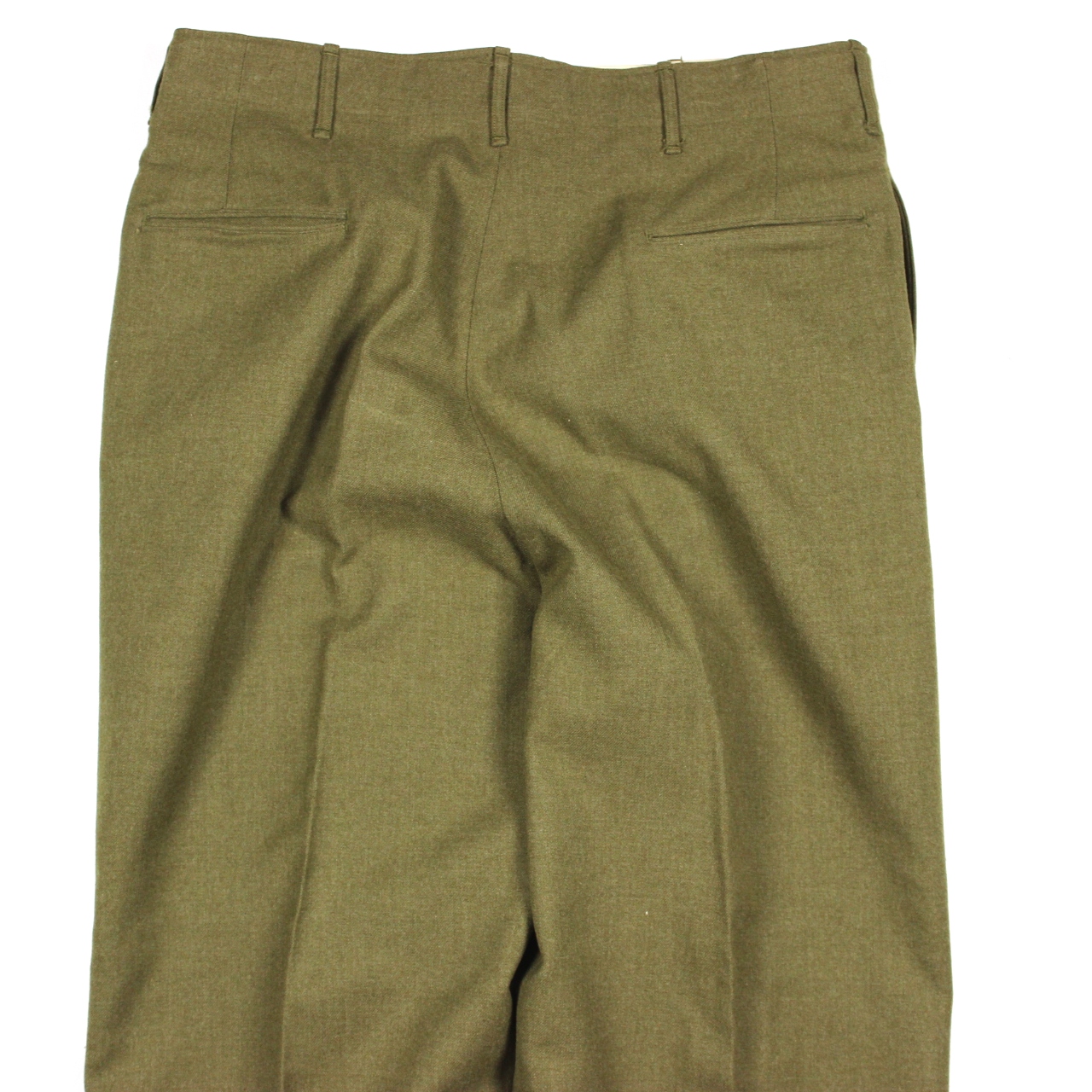 M1937 OD wool serge field trousers - W36 L34