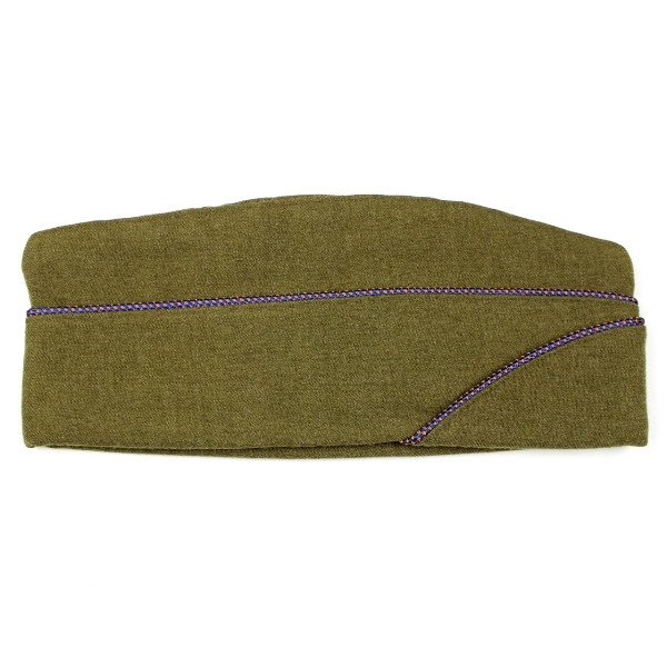 USAAF EM OD wool garrison cap - Air Corps - 7