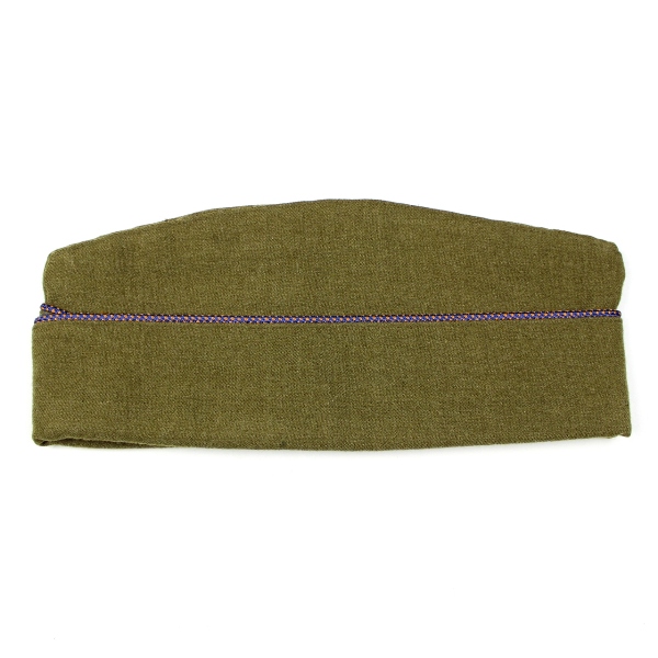 USAAF EM OD wool garrison cap - Air Corps - 7
