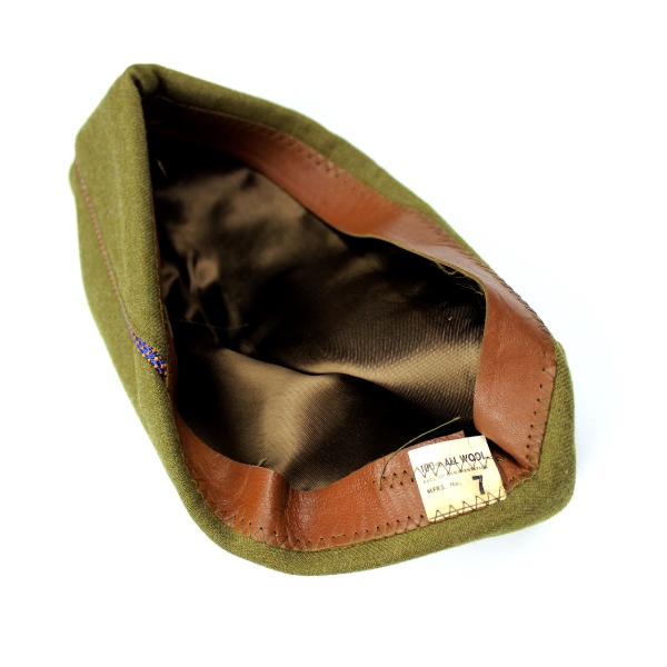 USAAF EM OD wool garrison cap - Air Corps - 7