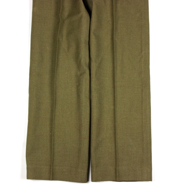 US Army M1937 OD Mustard field trousers - W33 L31