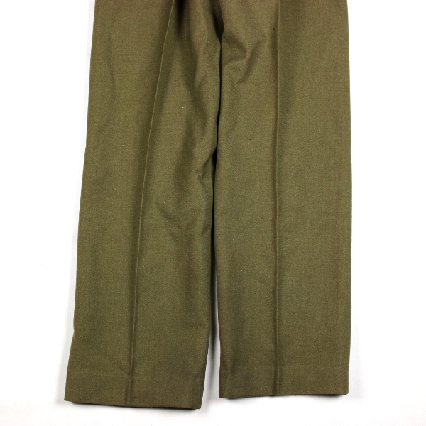 US Army M1937 OD Mustard field trousers - W33 L31