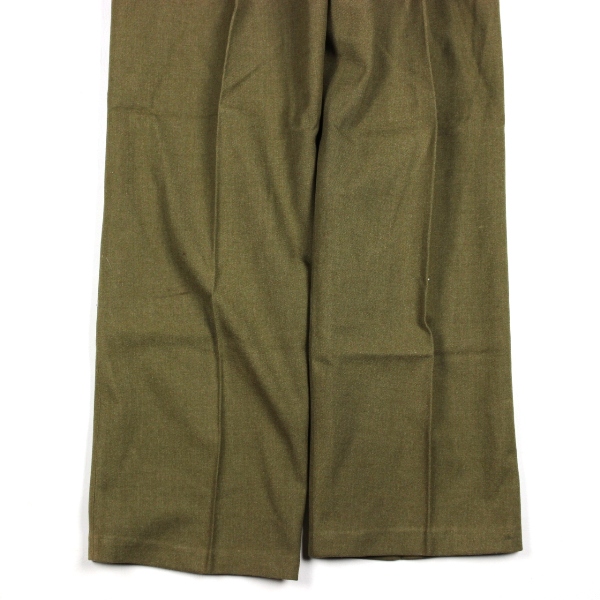 US Army M1937 OD Mustard field trousers - W33 L31