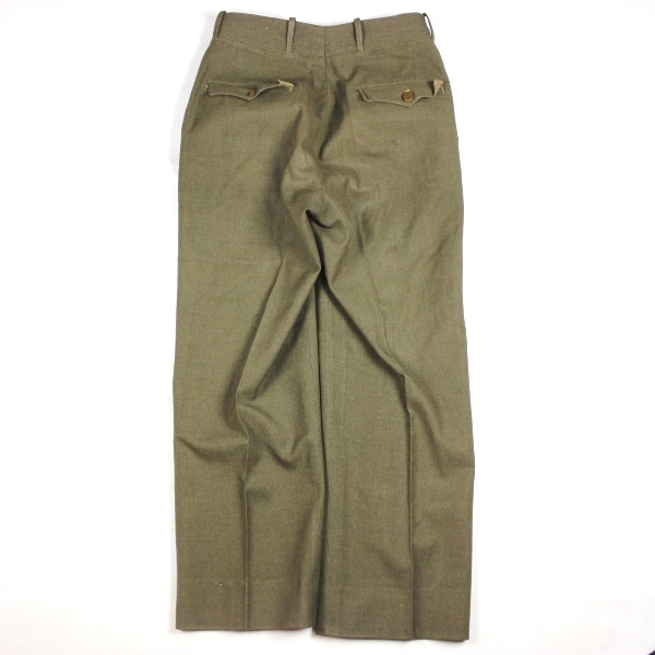 44th Collectors Avenue - US Army officers OD wool trousers