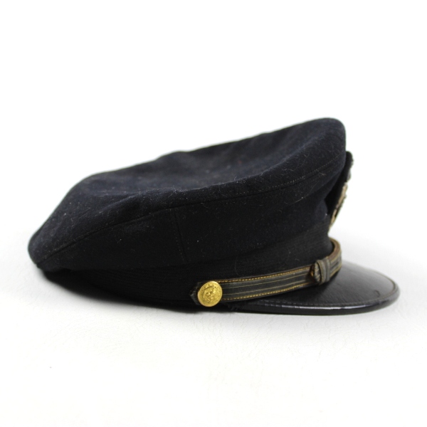 Pre-WWII US Navy officer dress visor cap