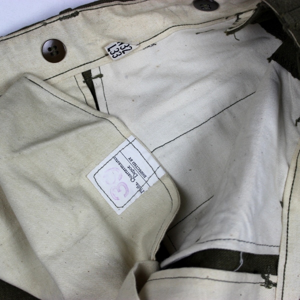 M1937 OD wool serge field trousers - W32 L33