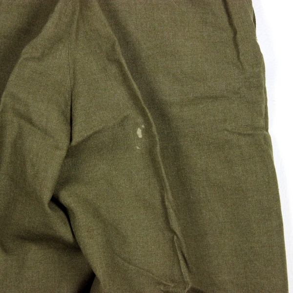 M1937 OD wool serge field trousers - W32 L33