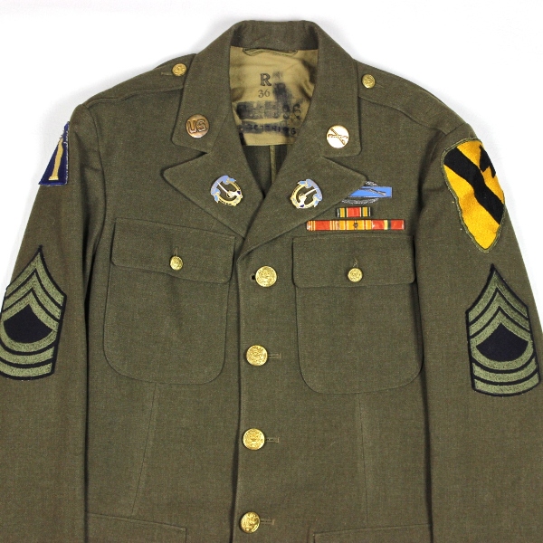 44th Collectors Avenue - Enlisted men dress jacket - 1st cavalry