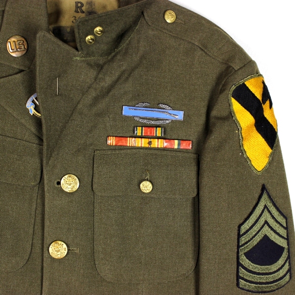 Enlisted men dress jacket - 1st cavalry division