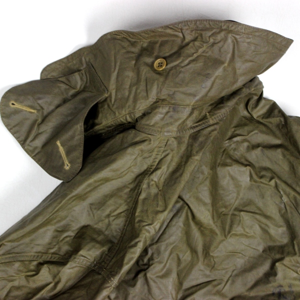 44th Collectors Avenue - Pre-WWII US Army resin-coated raincoat