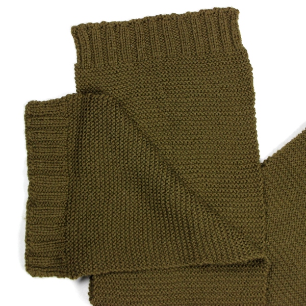 OD Wool knit service scarf 