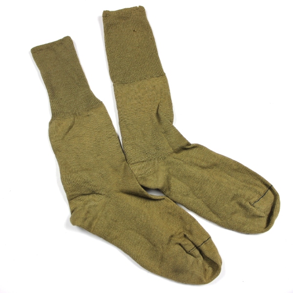 US Army OD wool cotton blend socks - Size 11