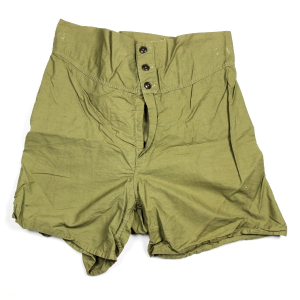 US Army OD cotton boxer shorts - Size 34 1945