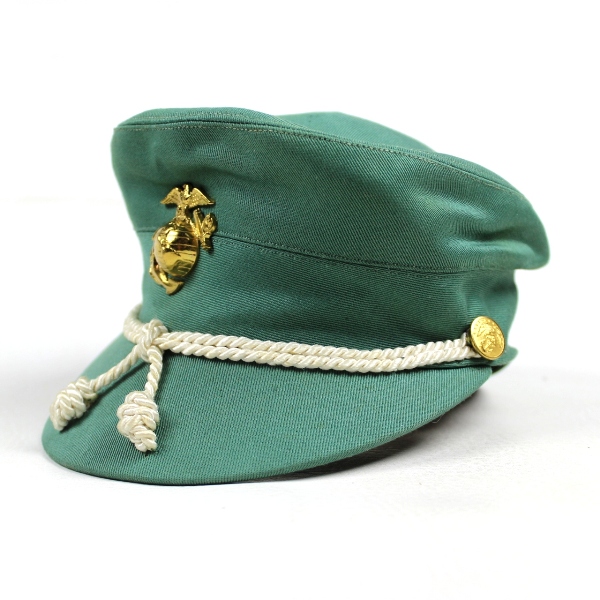 USMCWR mint green officer dress cap