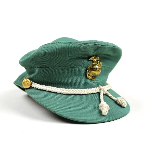 USMCWR mint green officer dress cap