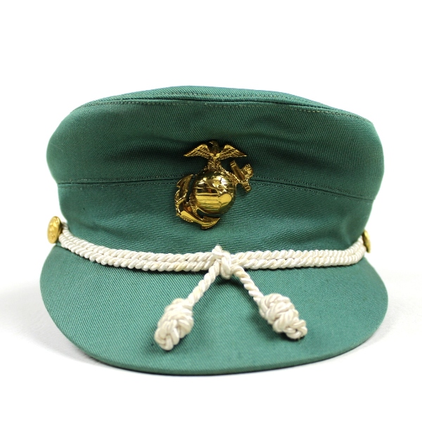 USMCWR mint green officer dress cap