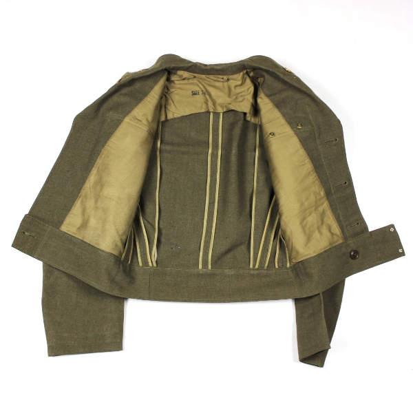 STUNNING Ike Jacket + uniform bag -71st Sig Svc Bn