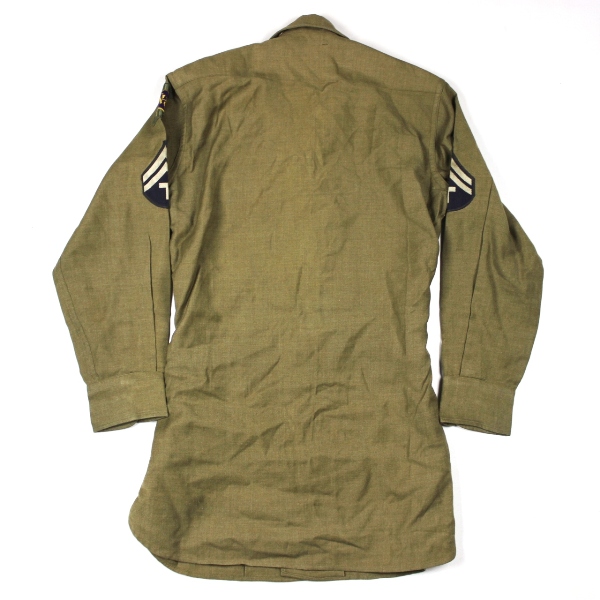 STUNNING Ike Jacket + uniform bag -71st Sig Svc Bn