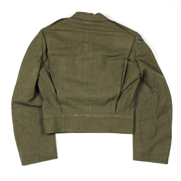 STUNNING Ike Jacket + uniform bag -71st Sig Svc Bn