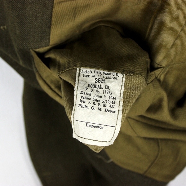 9th ID / 71st ID Ike dress jacket