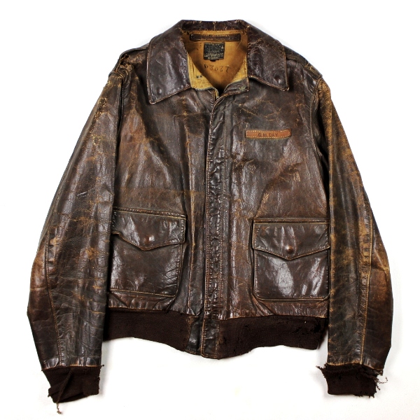 USAAF leather flight jacket type A-2