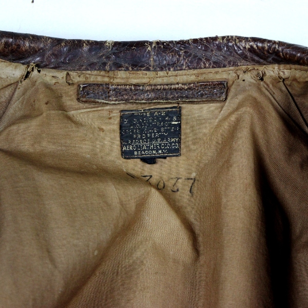 USAAF leather flight jacket type A-2