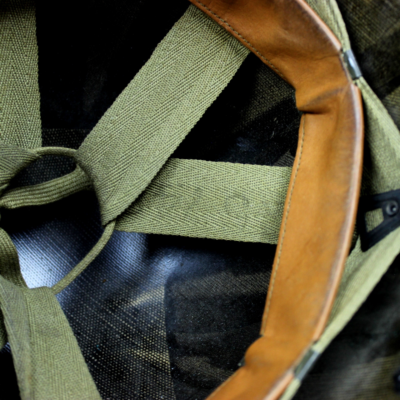 Front seam, fixed bales M1 helmet - T5 rank 