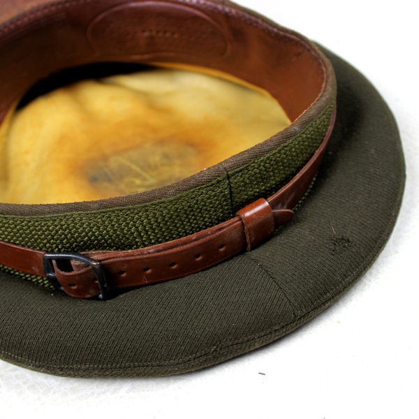 USAAF OD gabardine officers dress cap