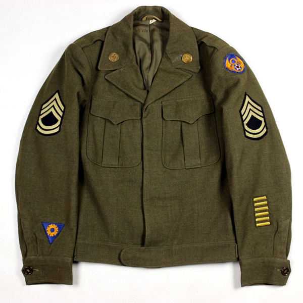 Enlisted man Ike dress jacket - 78th FG / 8th AF