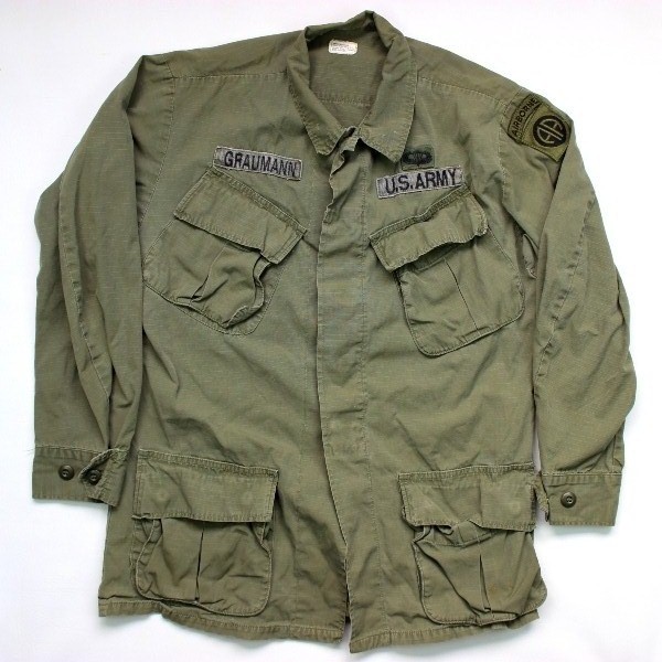 44th Collectors Avenue - Vietnam era poplin jungle jacket w/ subdued ...