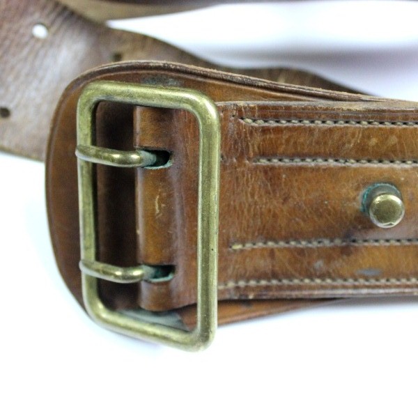 44th Collectors Avenue - British made Sam Browne officer belt w/ strap