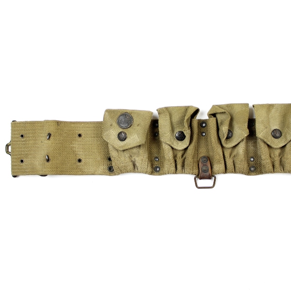 M1903/07 pre-WWI US Army cavalry rifle cartridge belt - Mills