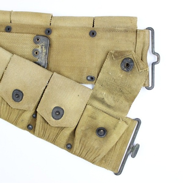 44th Collectors Avenue - M1910 US Army dismounted rifle cartridge belt ...