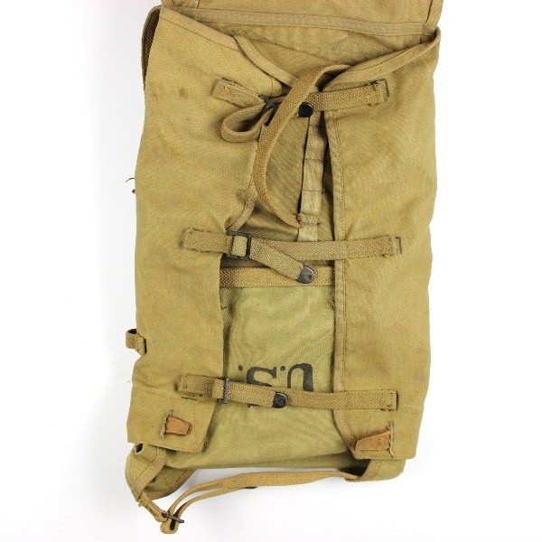 M1910 canvas haversack w/ complete mess kit - 1918