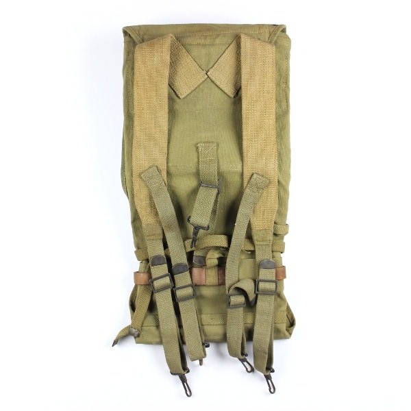 M1910 canvas haversack w/ complete mess kit - R.I.A. 1915