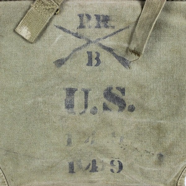 M1910 pack carrier - stenciled PR Infantry