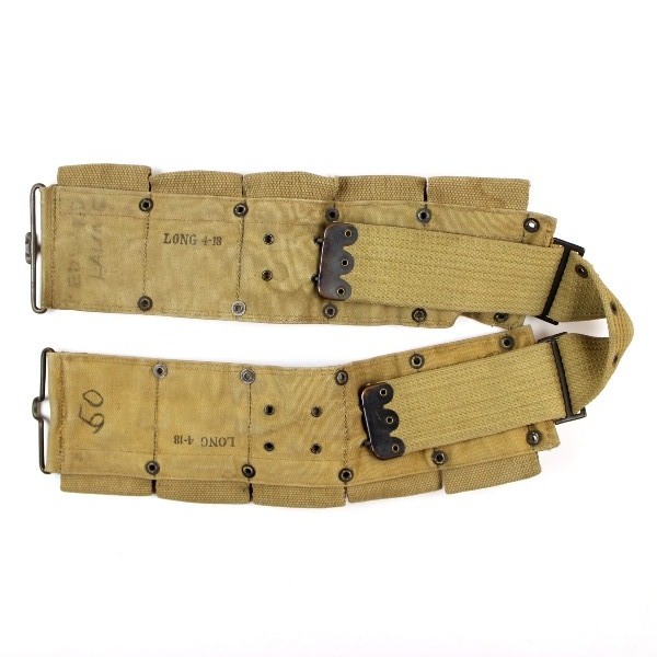 44th Collectors Avenue - M1910 US Army dismounted rifle cartridge belt ...