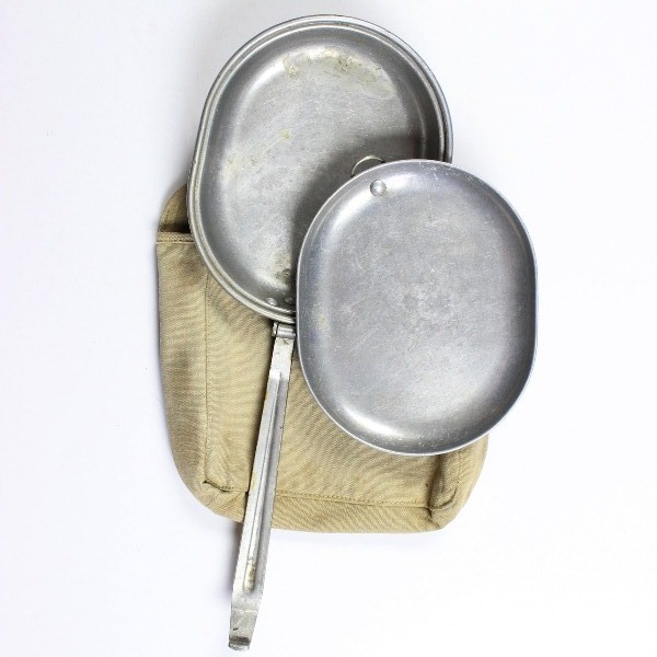 M1910 mess kit w/ utensils and pouch