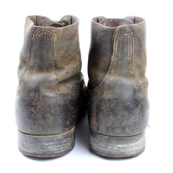44th Collectors Avenue - M1917 trench roughout leather boots - 7 1/2 EE