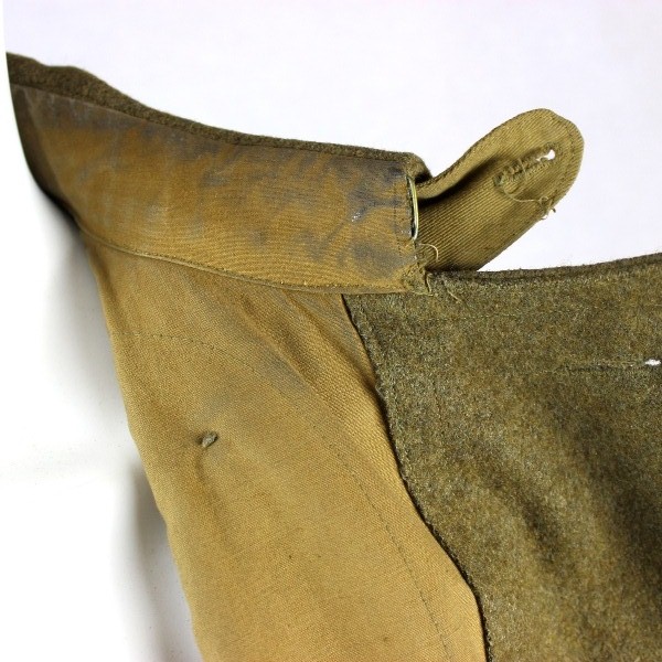 M1918 wool service overcoat - identified