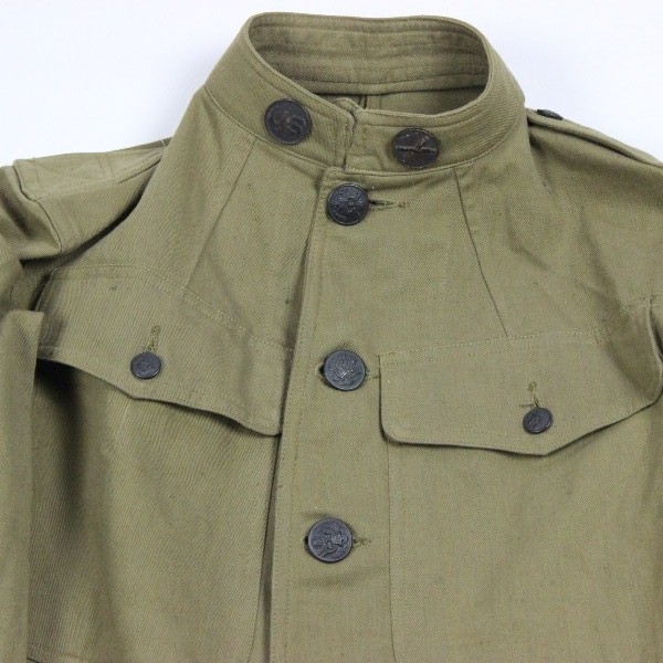 M1910 Cotton service jacket w/ trousers - identified