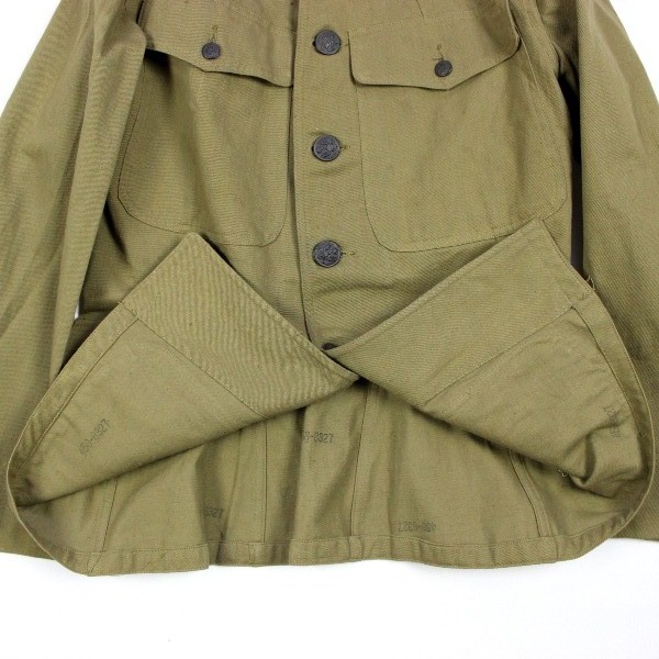 M1910 Cotton service jacket w/ trousers - identified