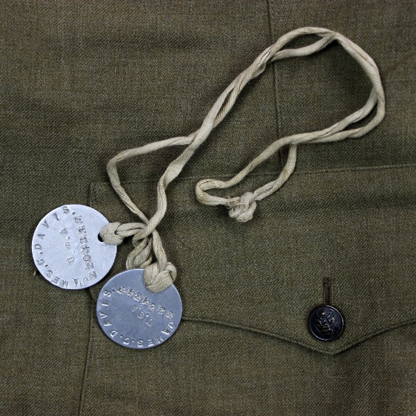 Uniform grouping - MP unit EM tunic & trousers w/ ID tags