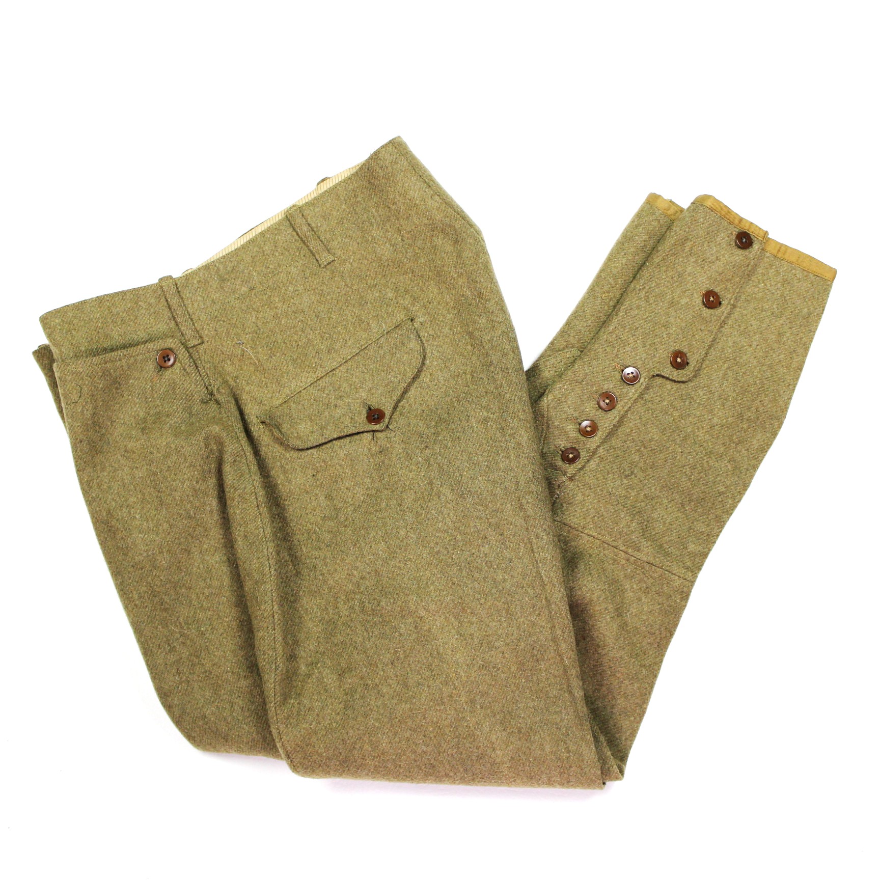 M1917 OD wool service coat w/ matching breeches