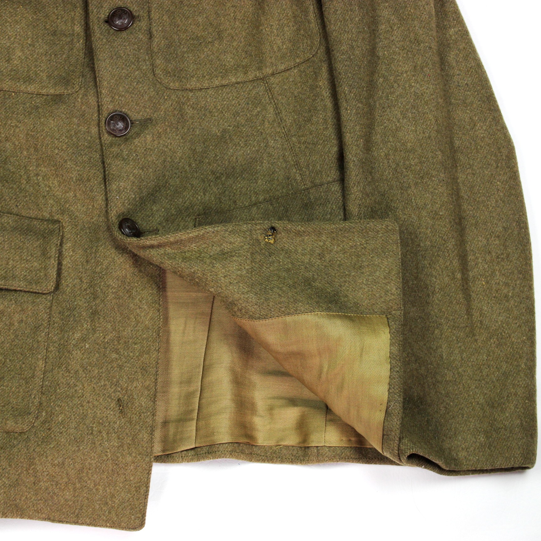 M1917 OD wool service coat w/ matching breeches